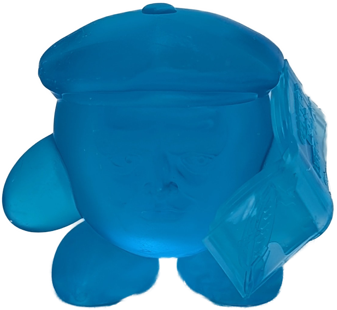 LiteracyFella in clear blue