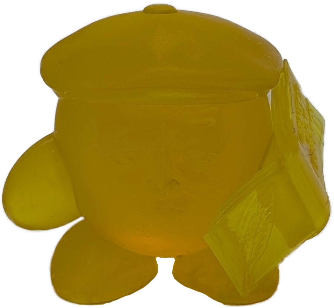 LiteracyFella in clear yellow